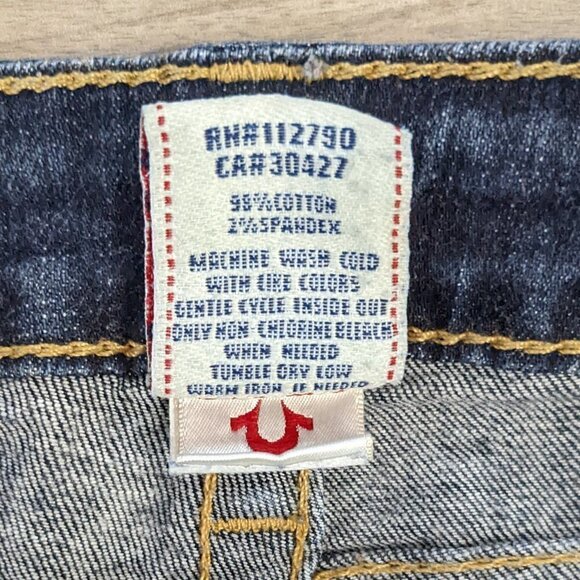 True Religion World Tour Straight Leg Jeans - Picture 4 of 7